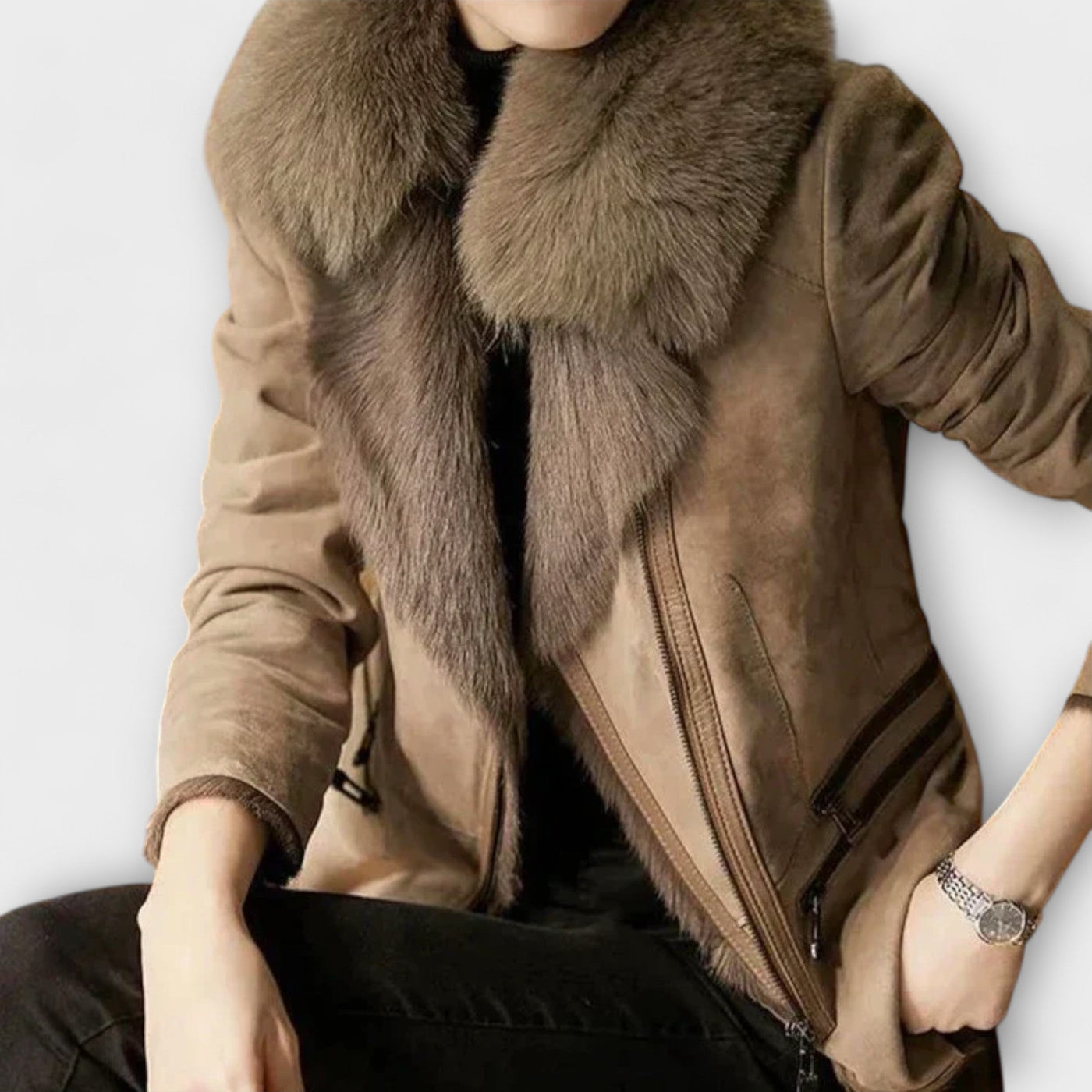 Lammfelljacke