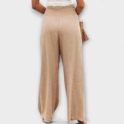Thearya - Weite Leinenhose Casual