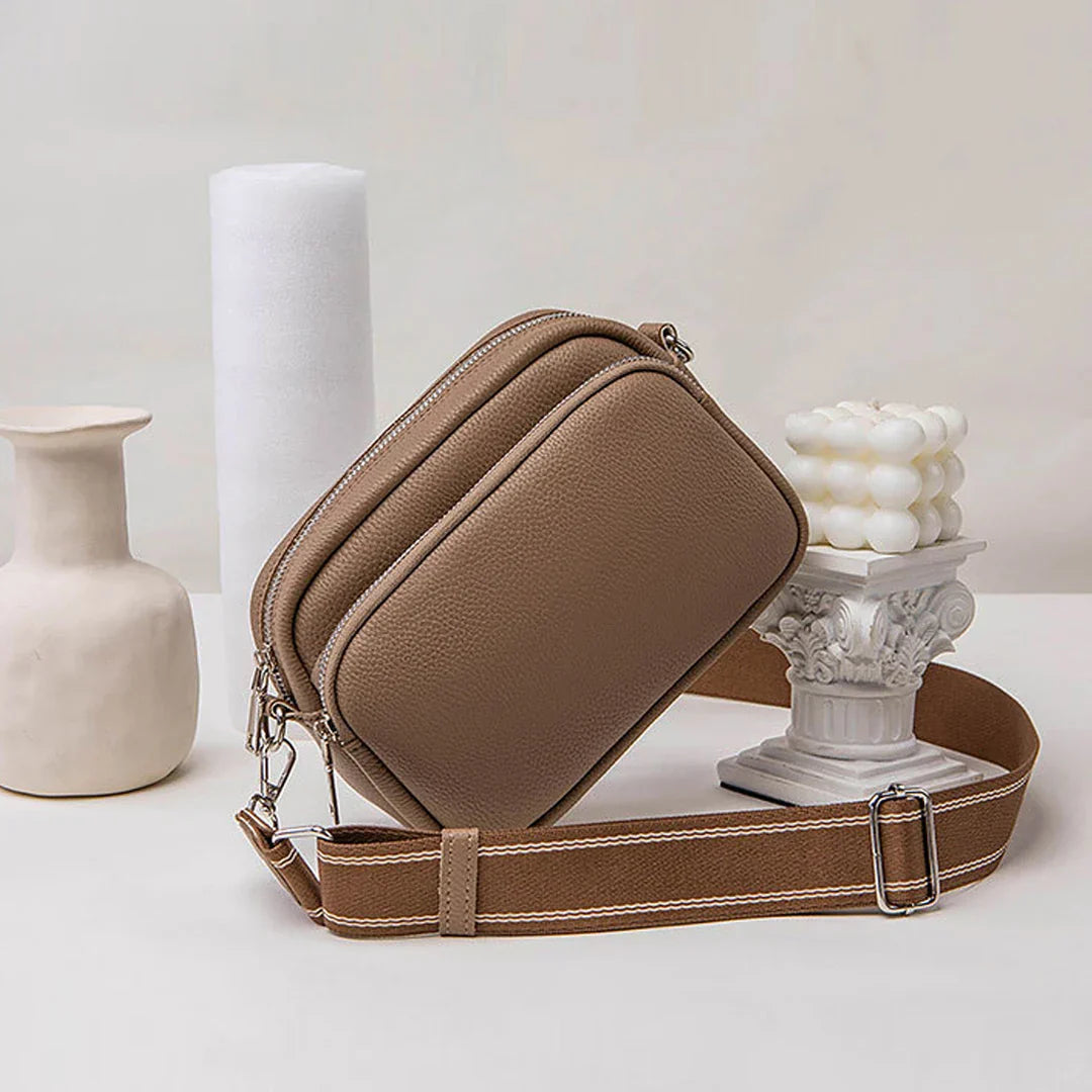Bequeme Tasche mit Geflochtenem Tragegurt
