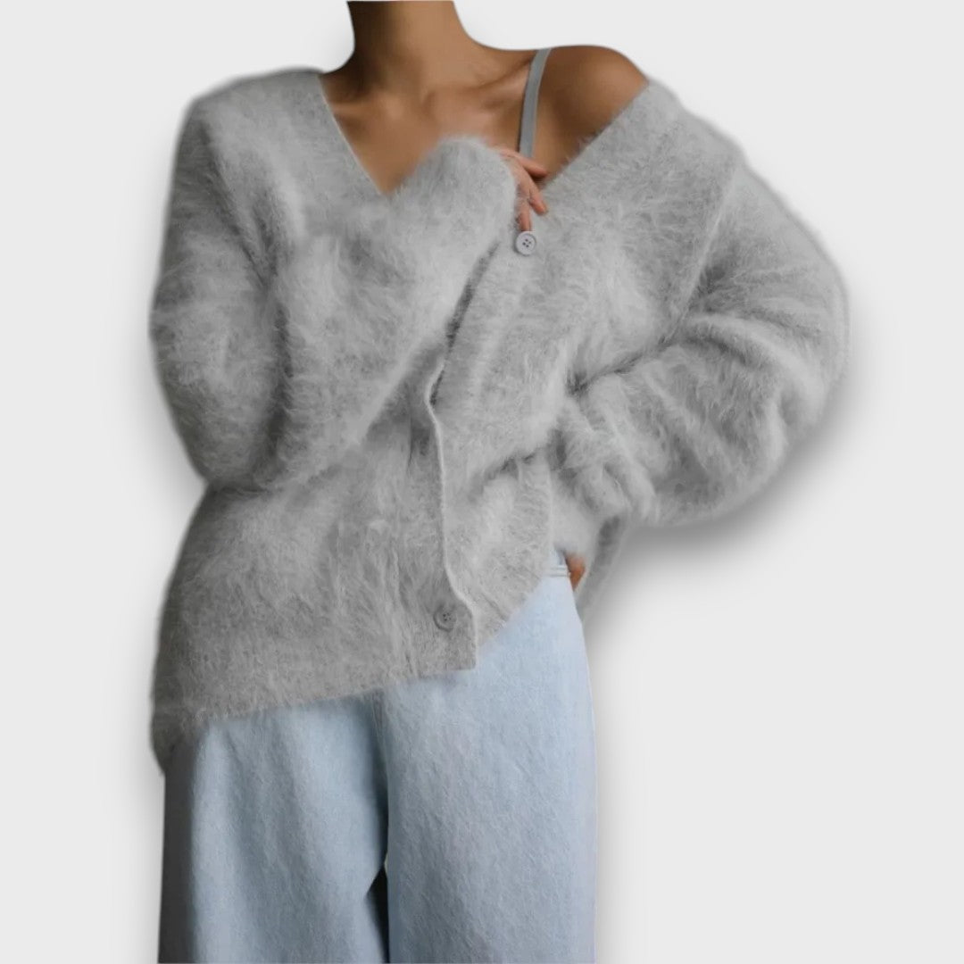 Laria – Weicher Cardigan mit Klassischem Schnitt
