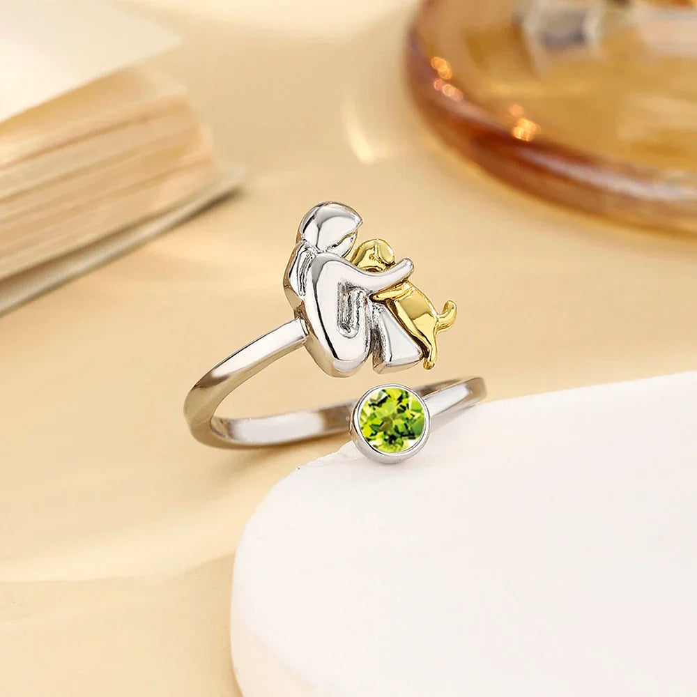 Elisa - Ring mit Hundesymbol