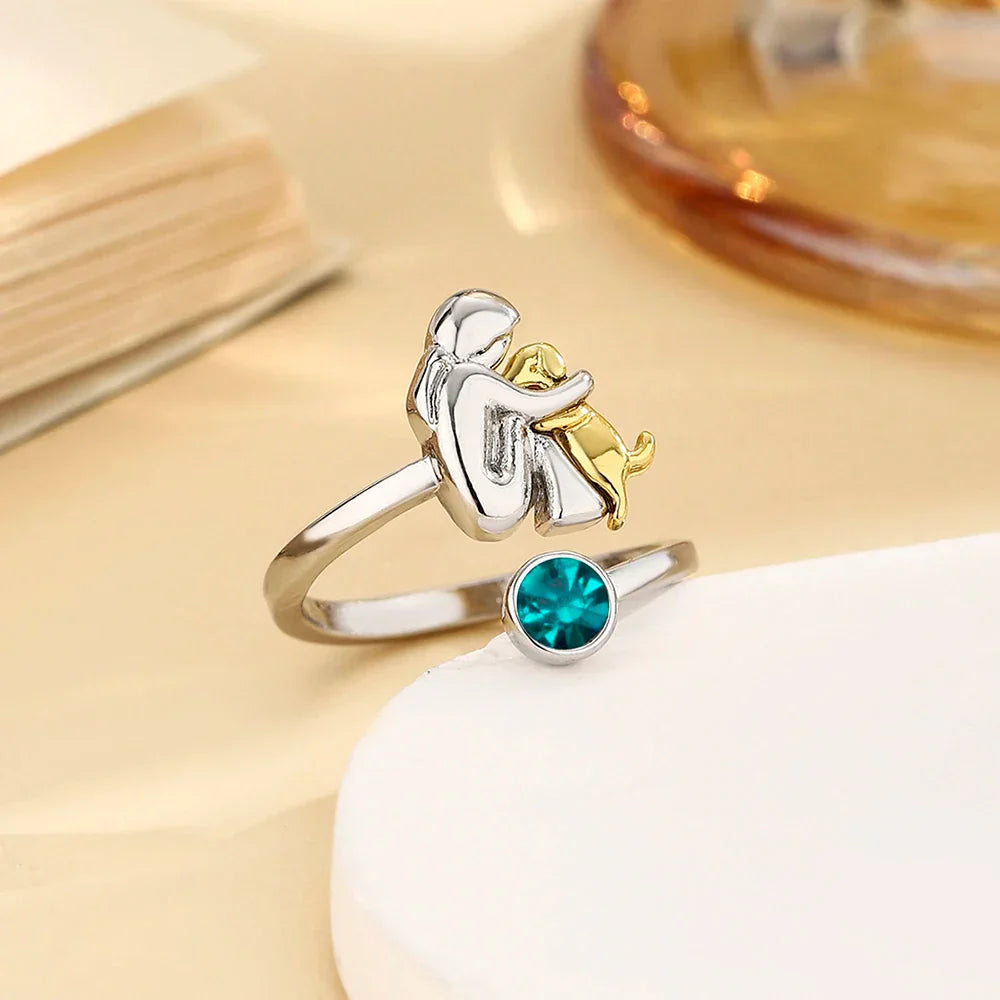 Elisa - Ring mit Hundesymbol
