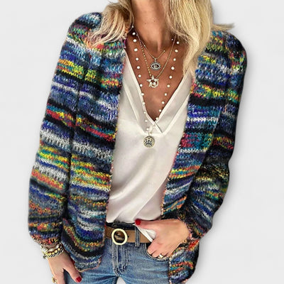 Birgitte - Lebendiger und Bequemer Cardigan