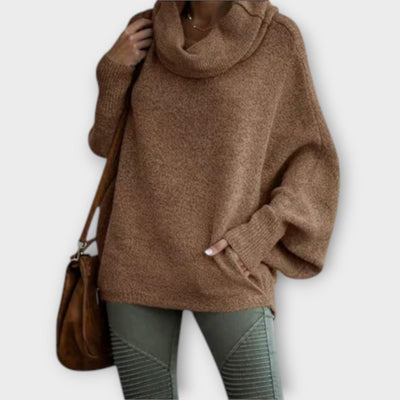 Ulrike - Eleganter Damenpullover in Schildkrötenoptik