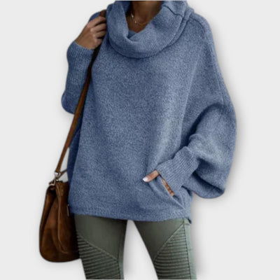 Ulrike - Eleganter Damenpullover in Schildkrötenoptik