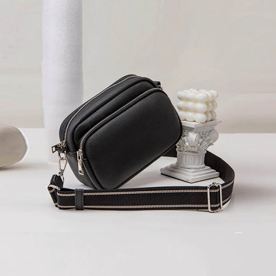 Bequeme Tasche mit Geflochtenem Tragegurt