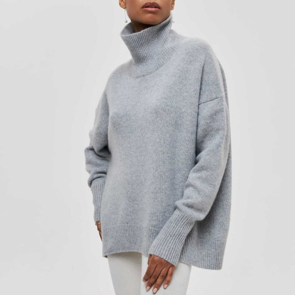 Katrielle - Bequemes Rollkragenpullover