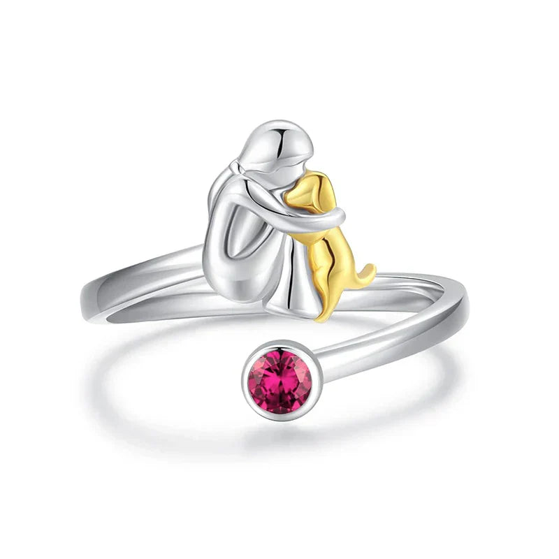 Elisa - Ring mit Hundesymbol