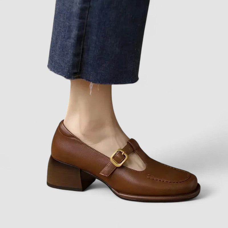 Elizabeth - Orthopädische Schuhe mit T-Riemen Mary Jane