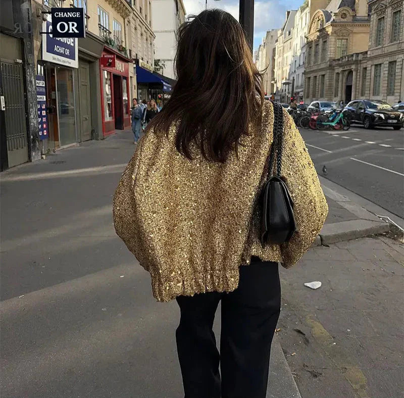 Glitzernde Lumina-Jacke