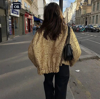 Glitzernde Lumina-Jacke