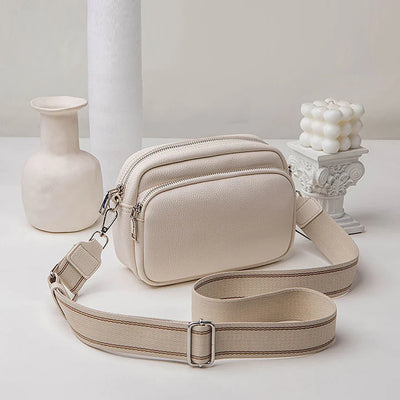 Bequeme Tasche mit Geflochtenem Tragegurt