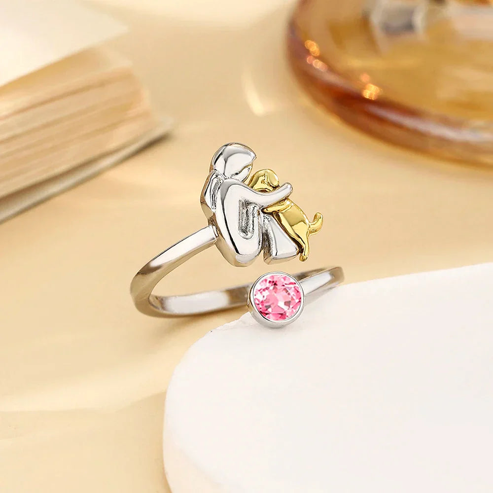 Elisa - Ring mit Hundesymbol