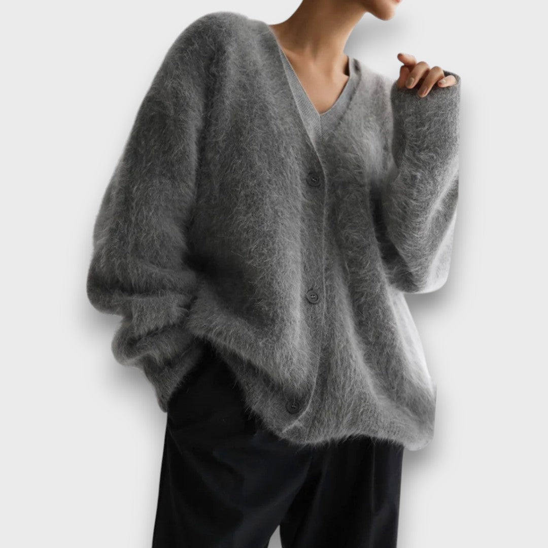 Laria – Weicher Cardigan mit Klassischem Schnitt