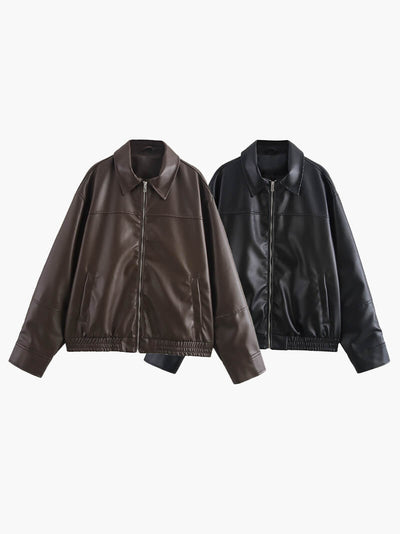 Lilli Jacke aus Kunstleder