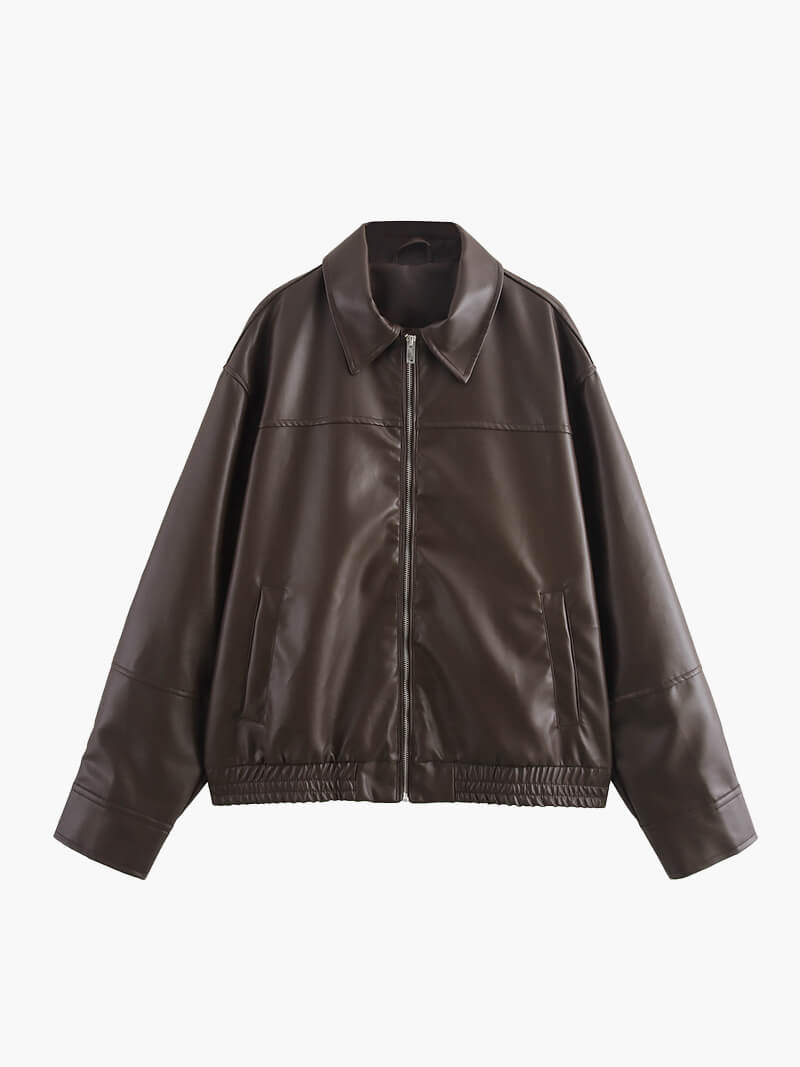 Lilli Jacke aus Kunstleder