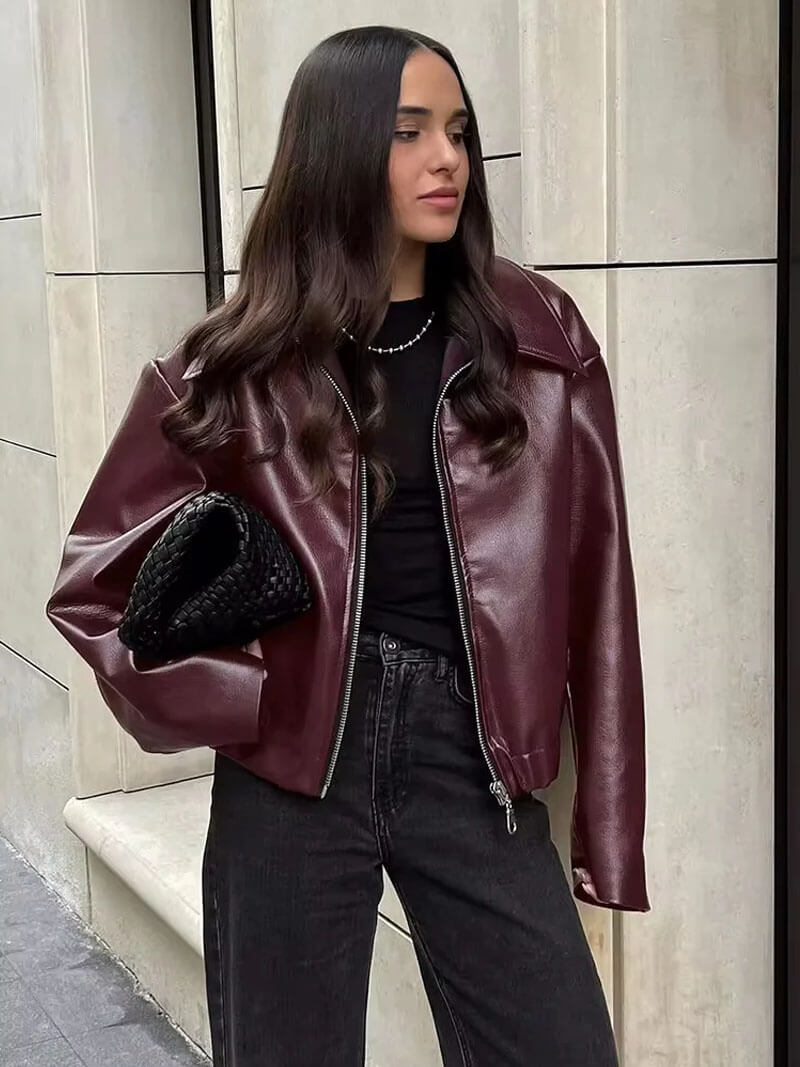 Lederjacke Romy