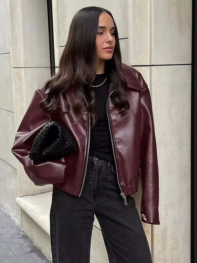 Lederjacke Romy