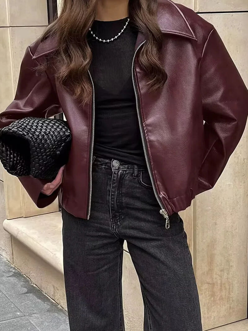 Lederjacke Romy