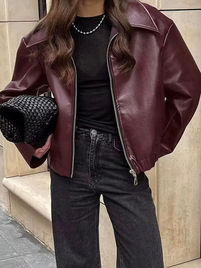 Lederjacke Romy