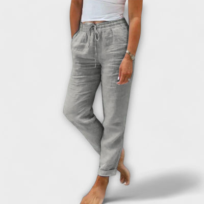 Stacy - Leichte Leinenhosen