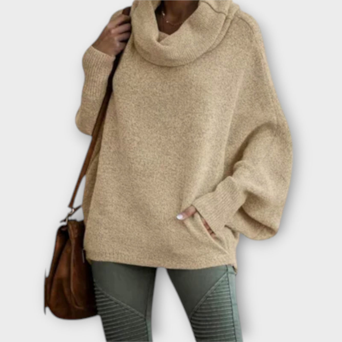 Ulrike - Eleganter Damenpullover in Schildkrötenoptik