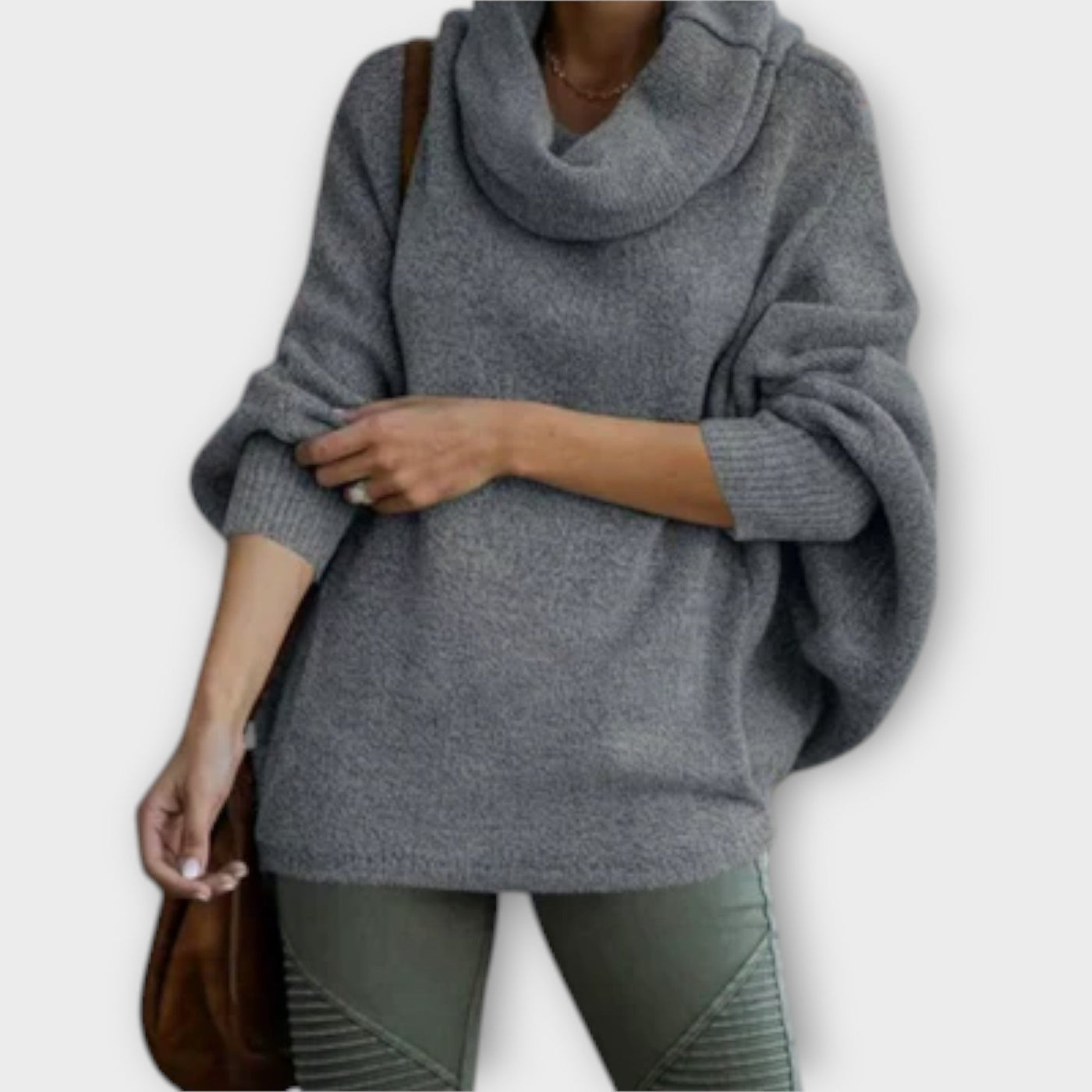 Ulrike - Eleganter Damenpullover in Schildkrötenoptik