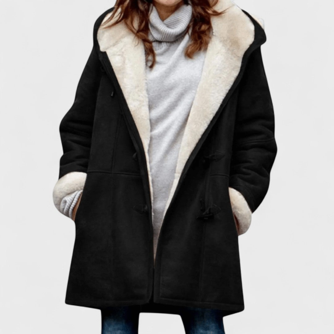 Nenny - Warmer und eleganter Fleece-Mantel