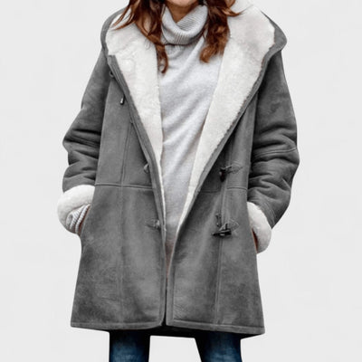 Nenny - Warmer und eleganter Fleece-Mantel