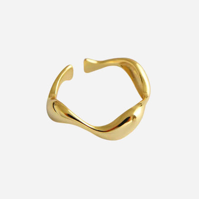 Carisseya | Wellenring aus 18K Gold