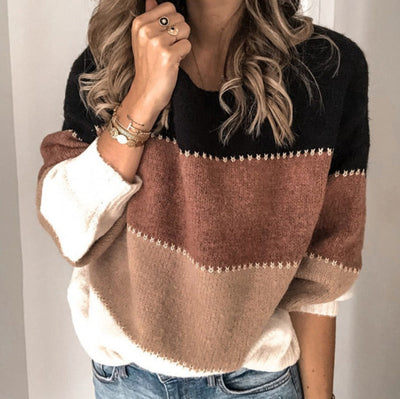 Erika - Bequemer gestreifter Pullover