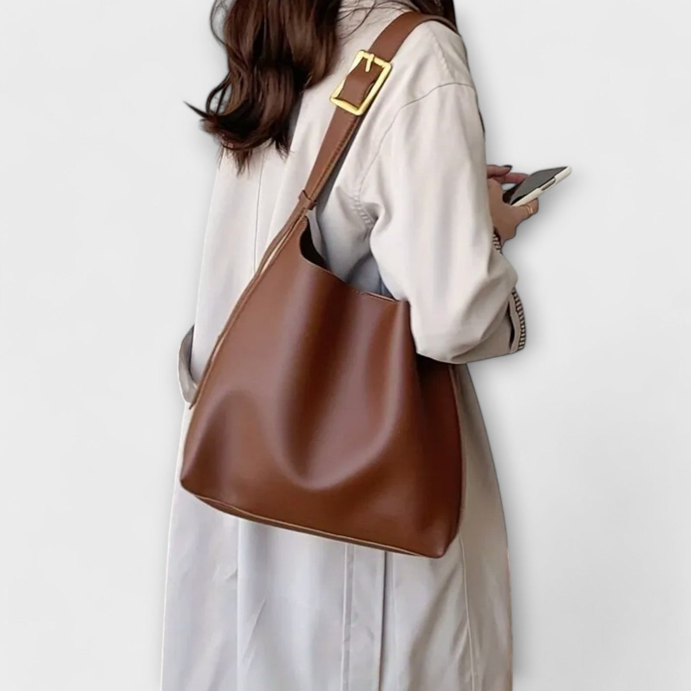 Gianna Boutique – Elegante Echtleder Schultertasche