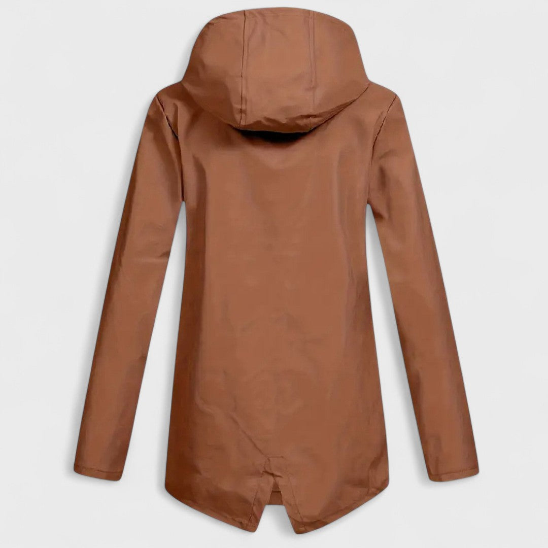 Astrid - Regenparka mit Fleece-Futter