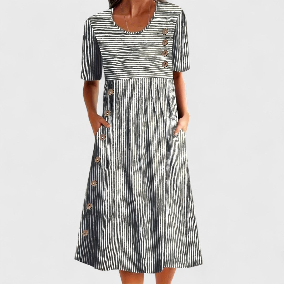 Sofia - Gestreiftes Sommerkleid