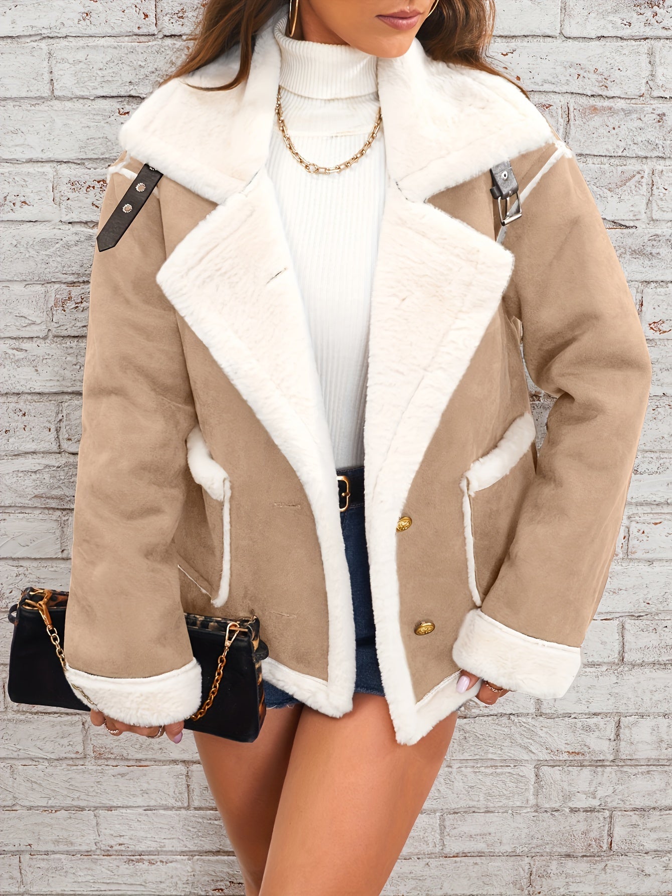 Isabella™ Winterjacke mit Kunstfellfutter