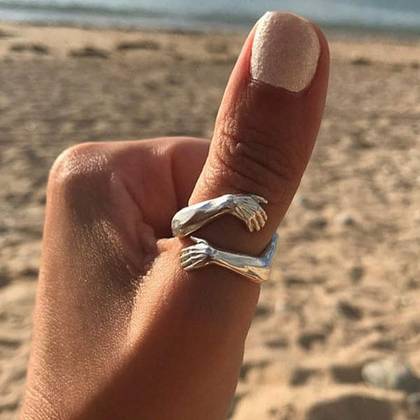 Baguet – Verstellbarer Ring mit umschließendem Design