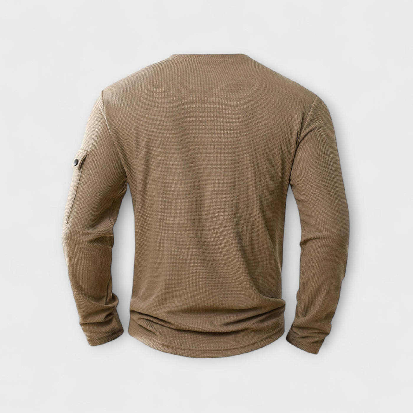Leichtes Polo mit langen Ärmeln