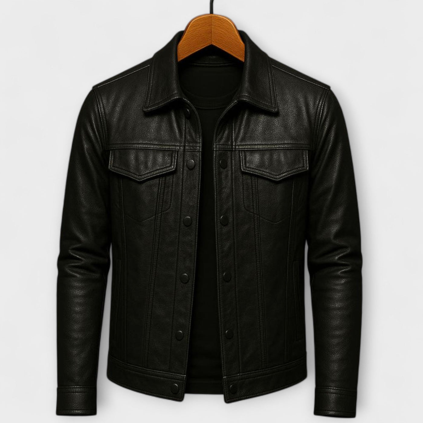 Moderne Lederjacke