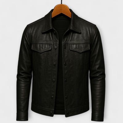 Moderne Lederjacke