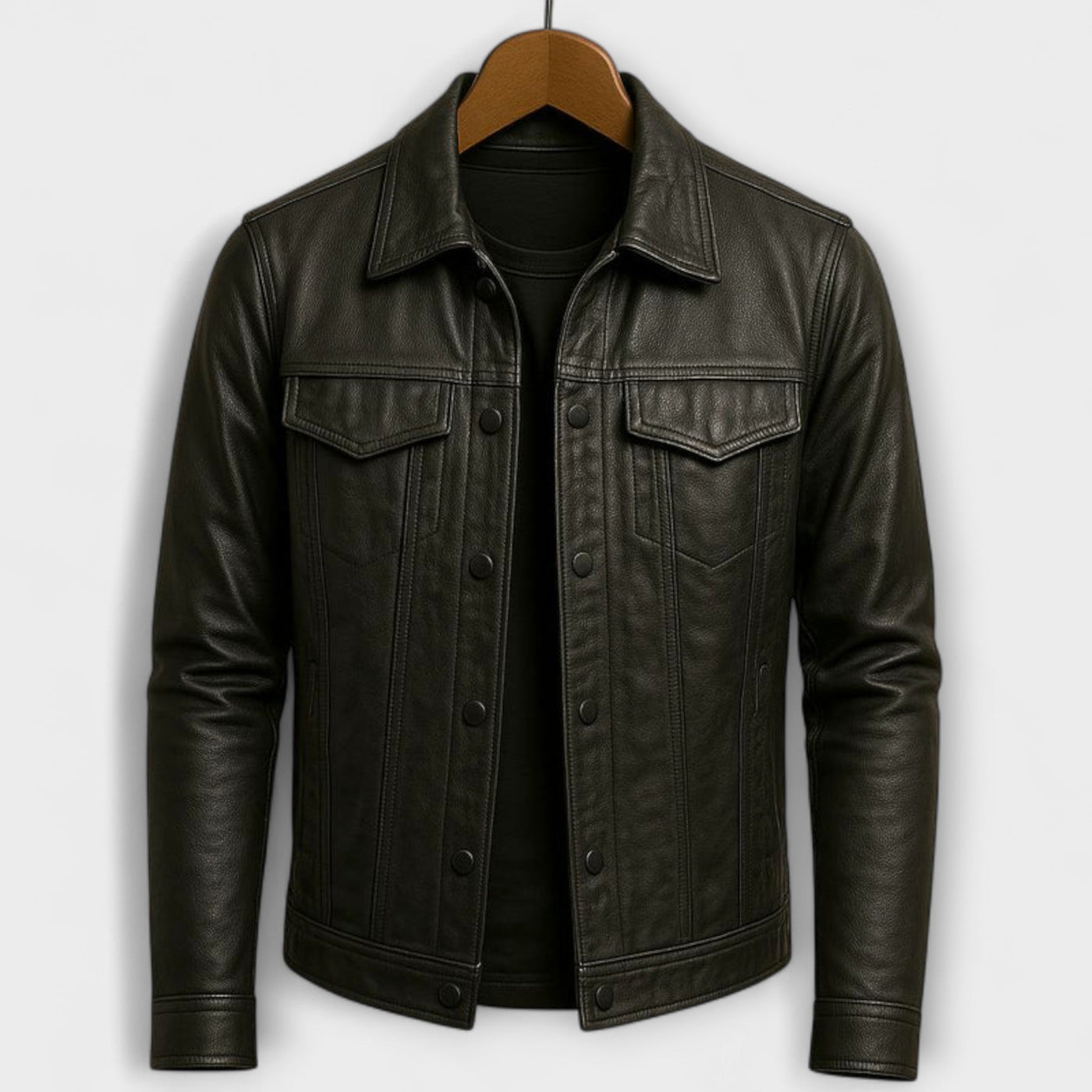 Moderne Lederjacke