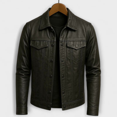 Moderne Lederjacke