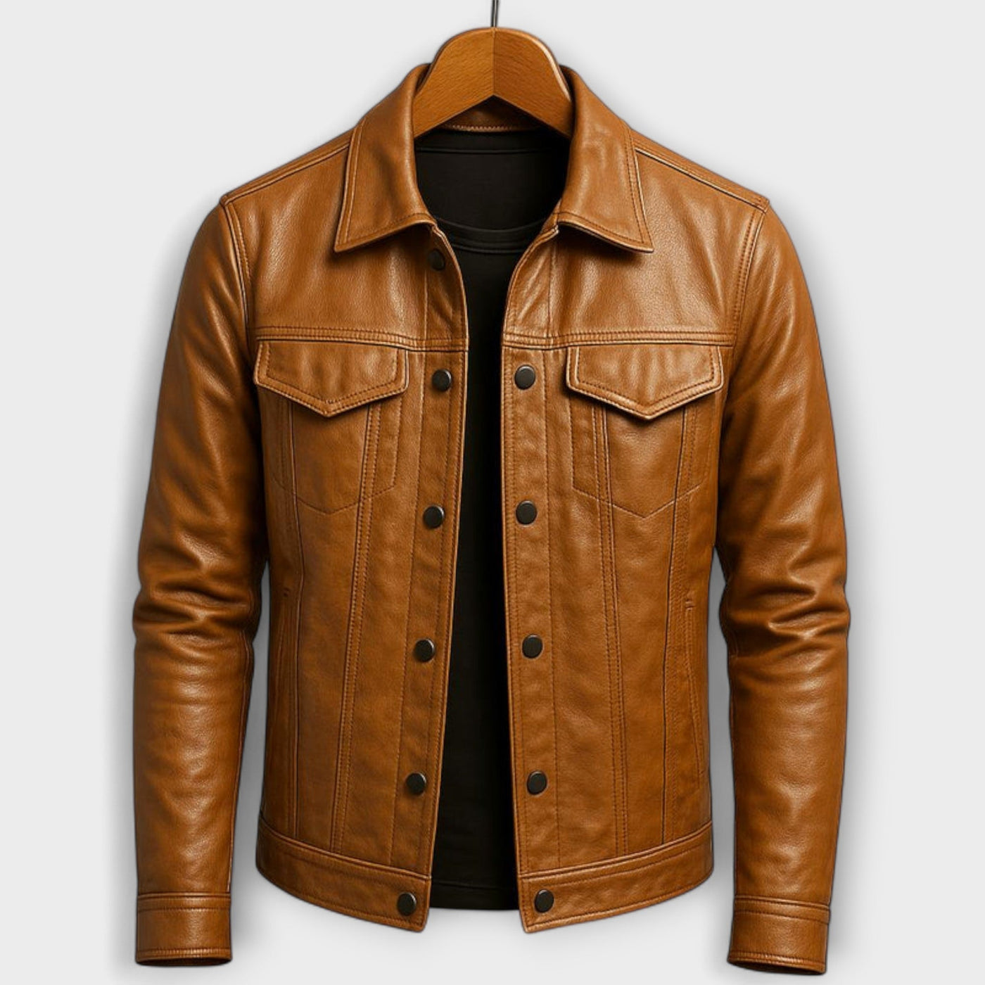 Moderne Lederjacke