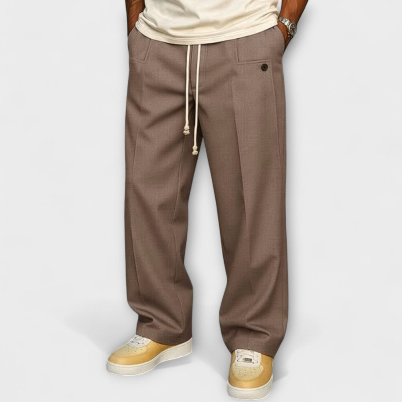Elegante Hose mit urbanem Kordelzug