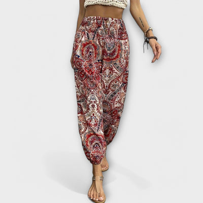 Scarlett - Strumpfhose mit ethnischem Design