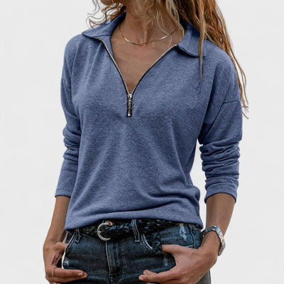 Madonna - Elegante Bluse mit langen Ärmeln