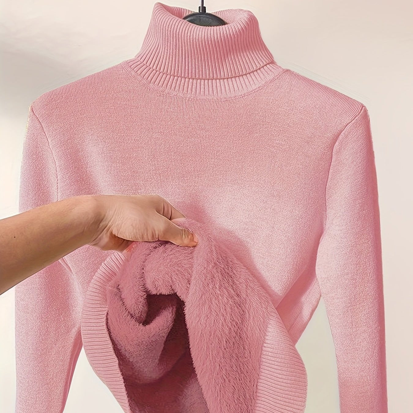 Zoe - Eleganter Pullover mit Hohem Kragen