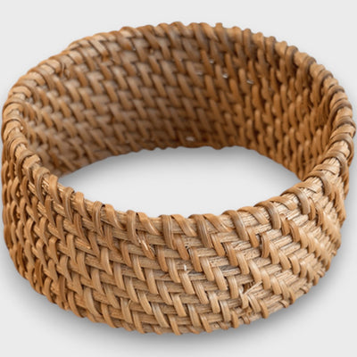 Noelia – Armband aus geflochtenem Rattan