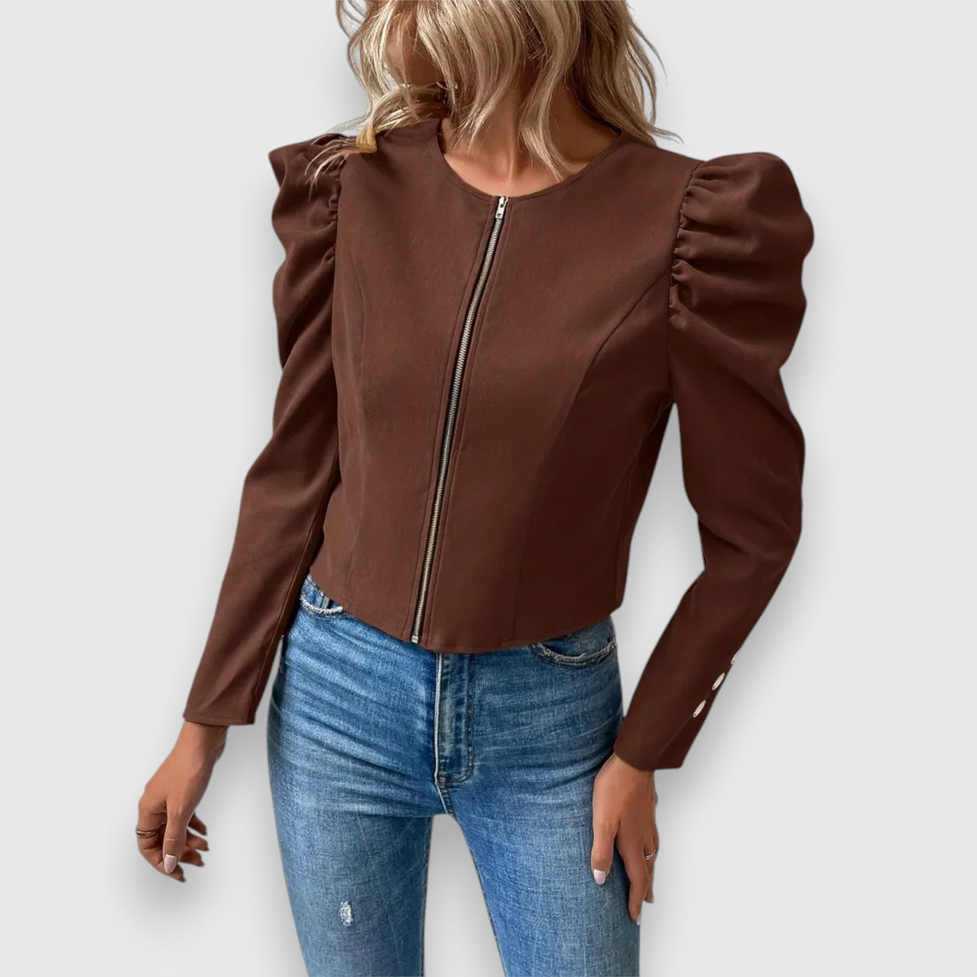 Lucia – Jacke mit Ballonärmeln