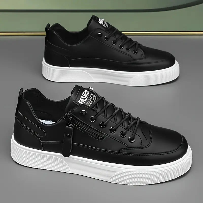 CIRO | LEDERSNEAKER MIT REISSVERSCHLUSSDETAIL