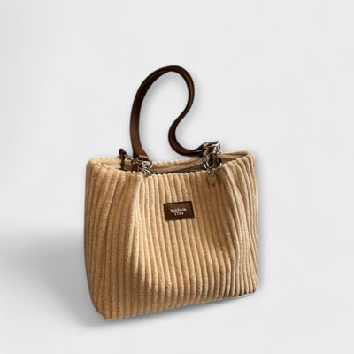 Gianna Boutique - Schultertasche aus weichem Cord